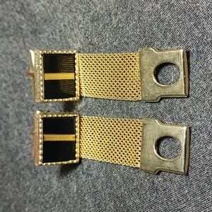 Vintage Harvey Avedon Onyx Cufflinks